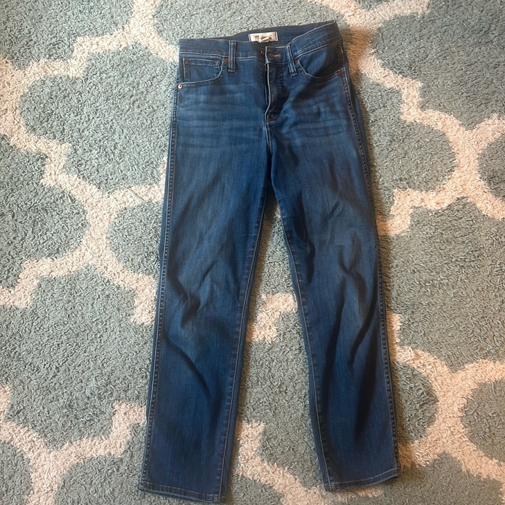 Madewell stovepipe jeans